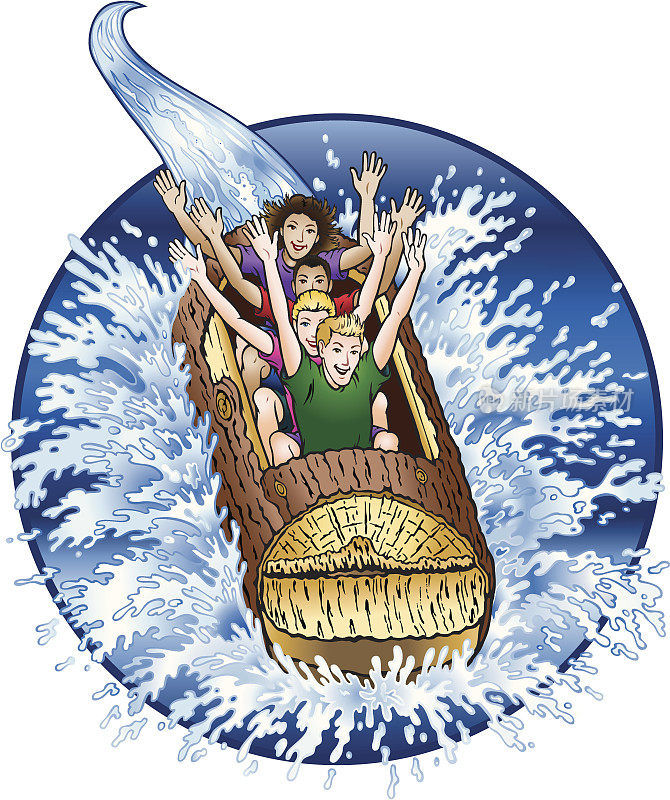 Log Flume Water Ride